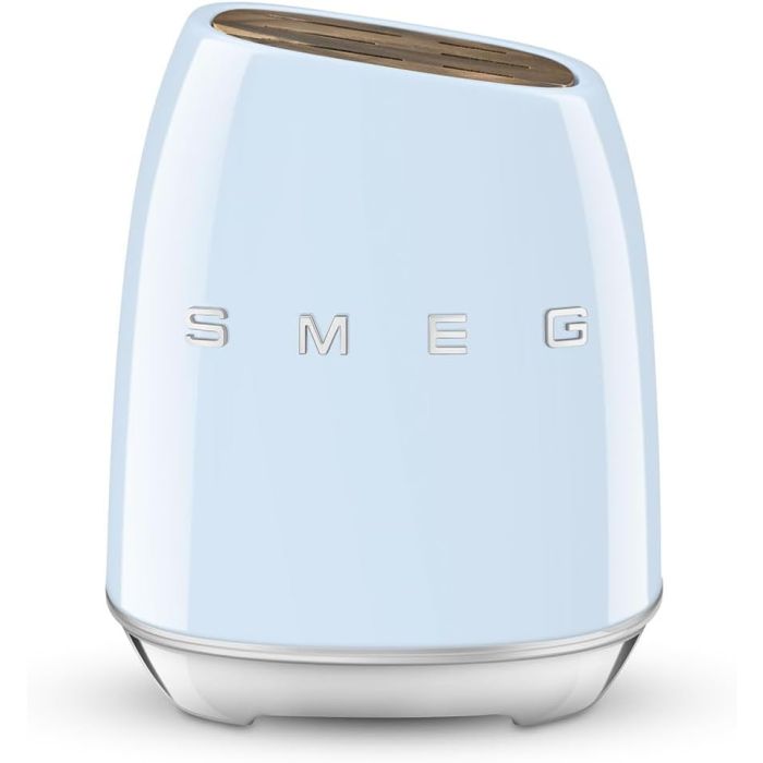 SMEG KBSF02PB knife block pastel blue