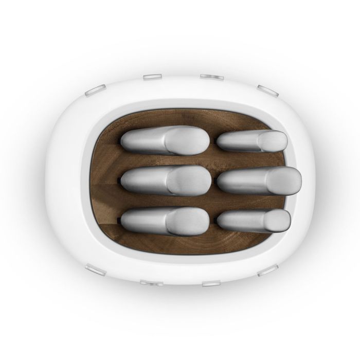 SMEG KBSF02WH knife block white
