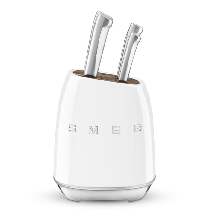 SMEG KBSF02WH knife block white