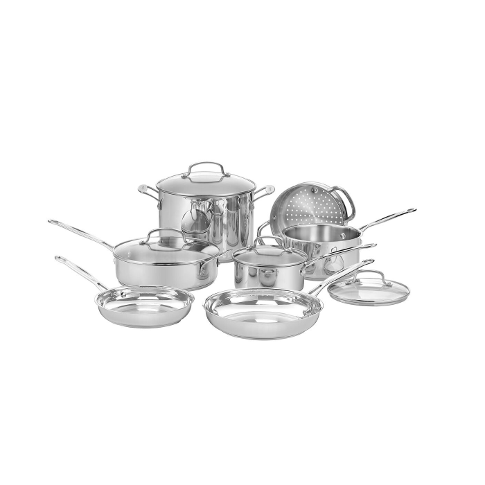 Cuisinart 7711G Chef's classic cookware set SS 11pcs