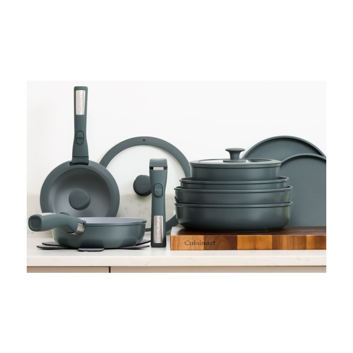Cuisinart D53C18DGEU ClickSmart detachable handle cookware set 18pcs