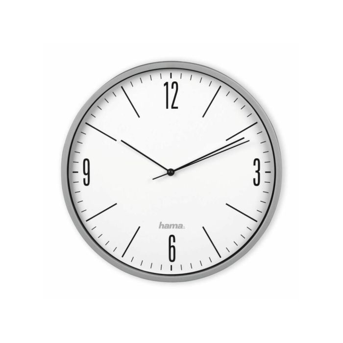 Hama Wall Clock ELEGANTE (186444), GREY