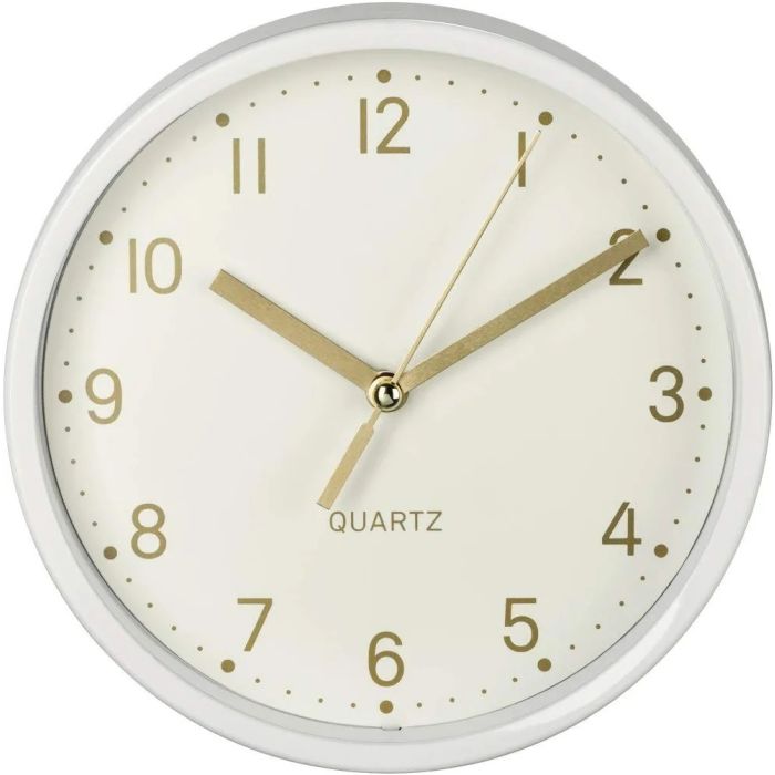 Hama Table Clock GOLDEN (186302), WHITE - outlet