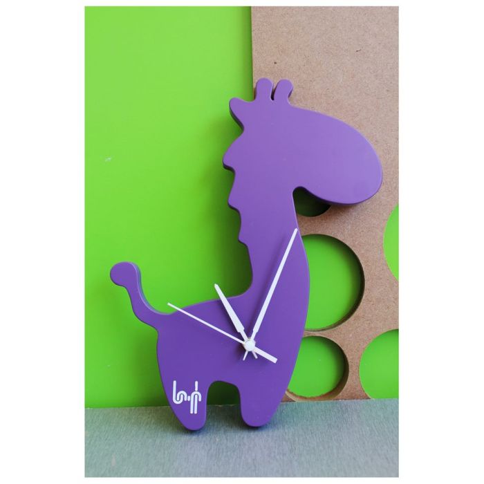 Nuri 01023 Wall Clock with childish horse