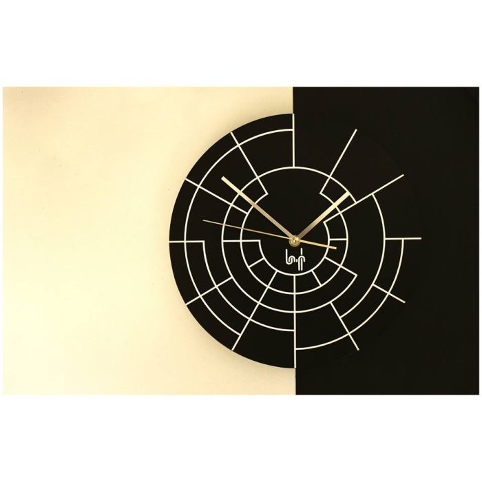 Nuri 01074 Wall Clock Round spider