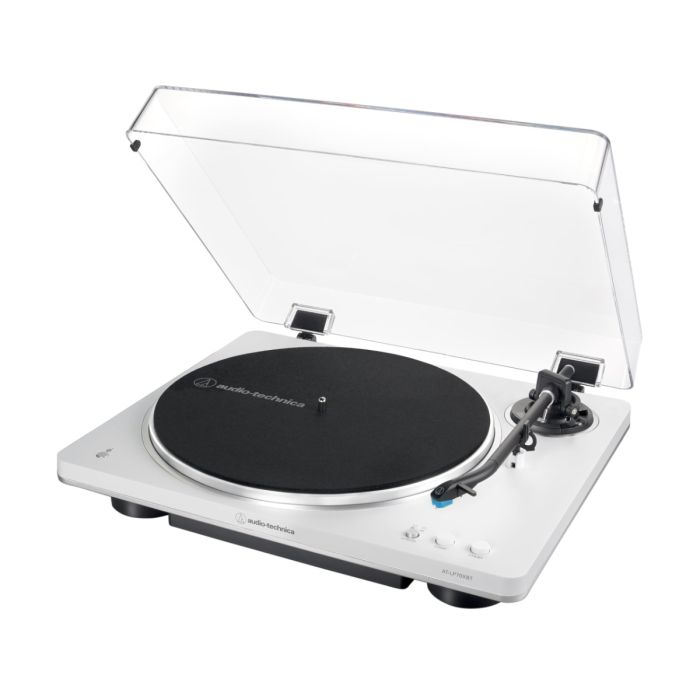 Audio-Technica AT-LP70XBTBS Turntable, White/Silver / AT-LP70XBTWS