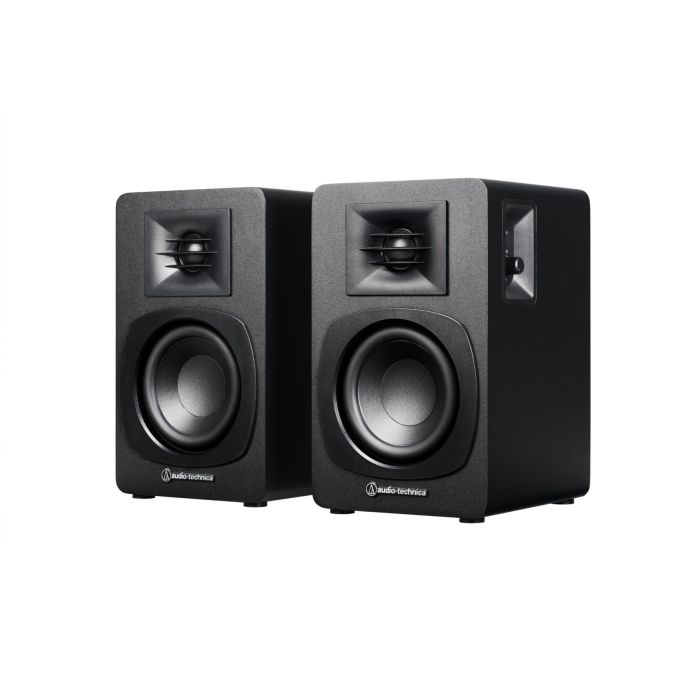 Audio-Technica AT-SP3X Bookshelf Speakers, Black / AT-SP3X