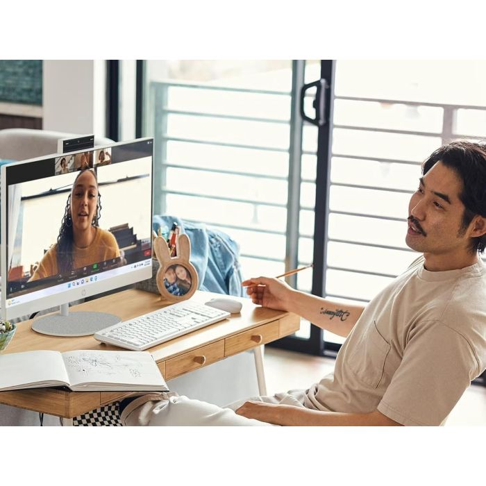HP AIO 27" Ultra7-255U 16GB/512GB Shell White /D0YM9EA