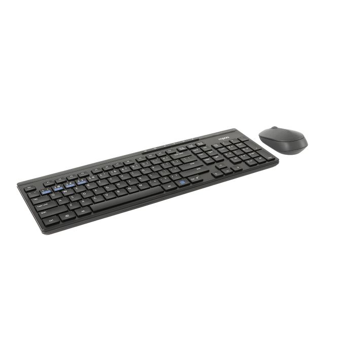 Hama Rapoo "8100M" Wireless Multi-Mode Deskset, Black (192935)