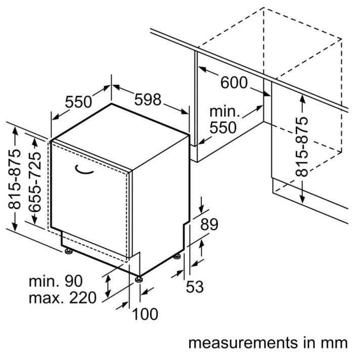 Bosch SMV26DX00T