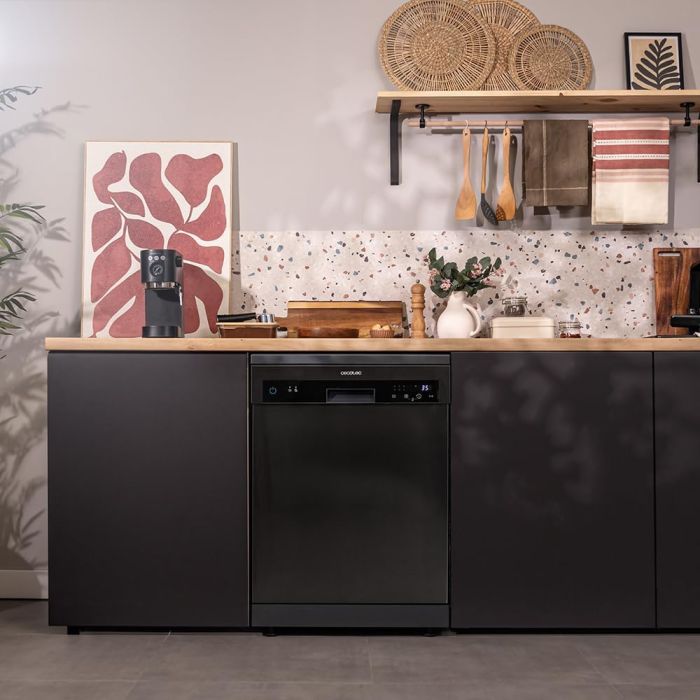 Cecotec 02777 DW Lavavajillas Bolero Aguazero 6200 Dark D