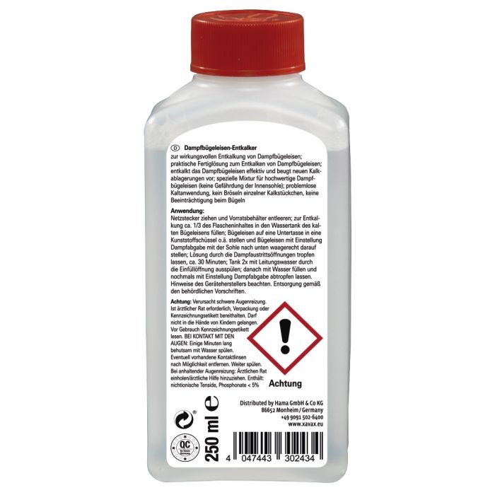 Hama Iron Descaler 250ml (111727)