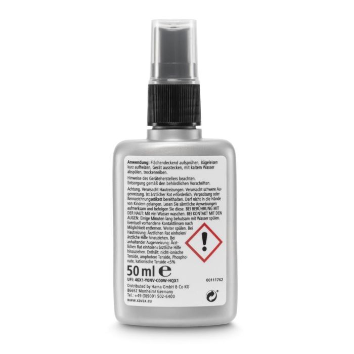 Hama 111762 Iron Cleaning Spray, 50 ml