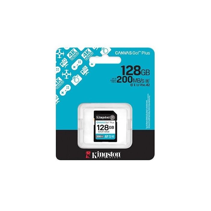 Kingston 128GB MicroSD Card G4 (SDG4/128GB)
