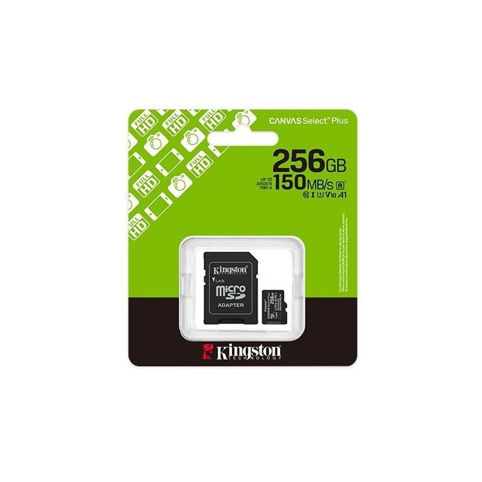 Kingston 256GB MicroSD Card G3 (SDCS3/256GB)