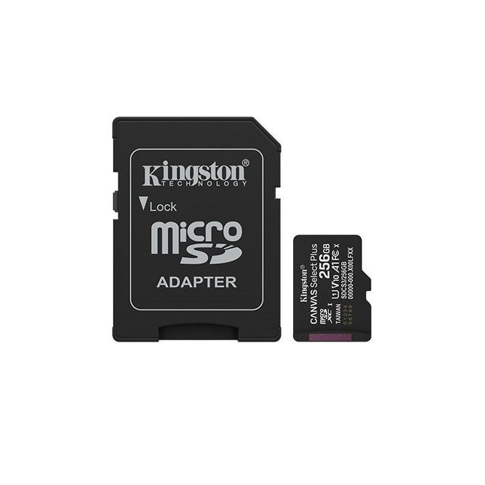 Kingston 256GB MicroSD Card G3 (SDCS3/256GB)