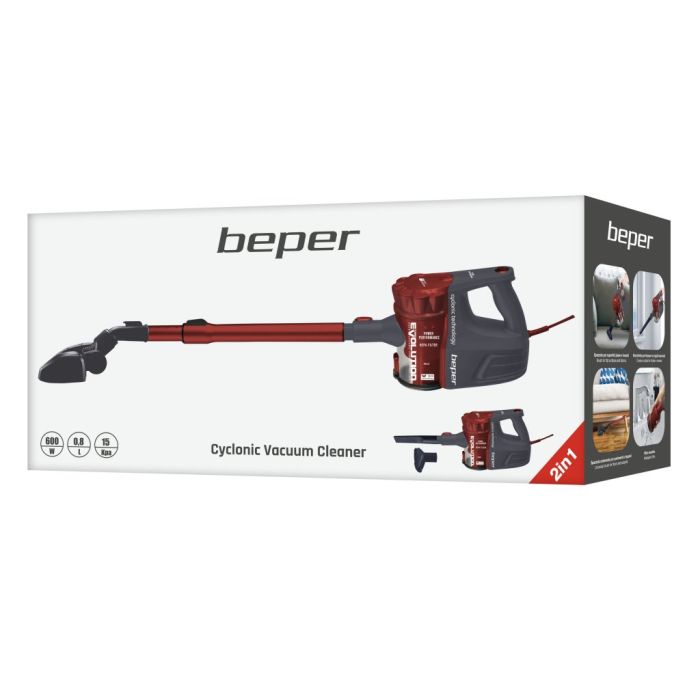 Beper P202ASP001 CYCLONIC VACUUM CLEANER 2 IN 1