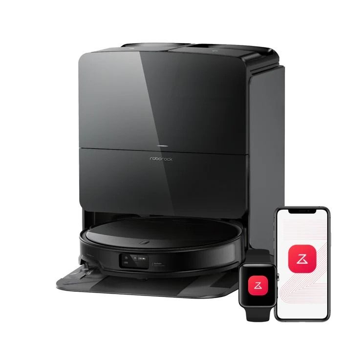 Roborock Robot Vacuum Cleaner+Empty Wash Fill Dock Saros 10R CE Black (S10R52-00)