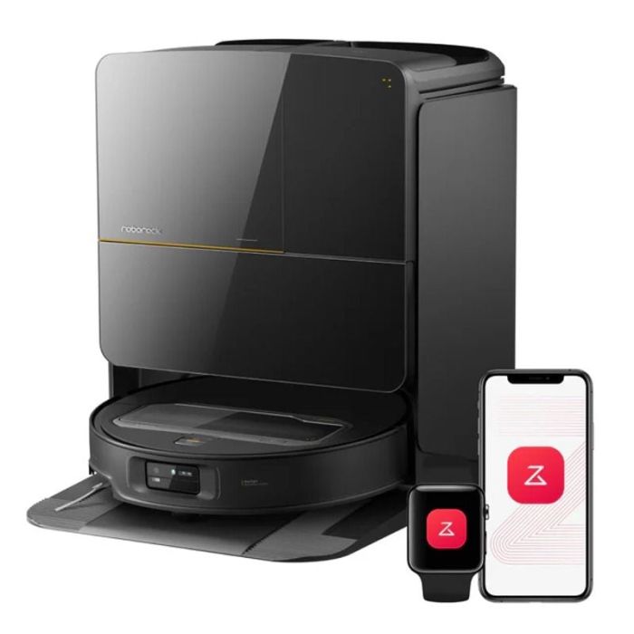 Roborock Robot Vacuum Cleaner+Empty Wash Fill Dock Saros Z70 CE Black (SZ7052-00)