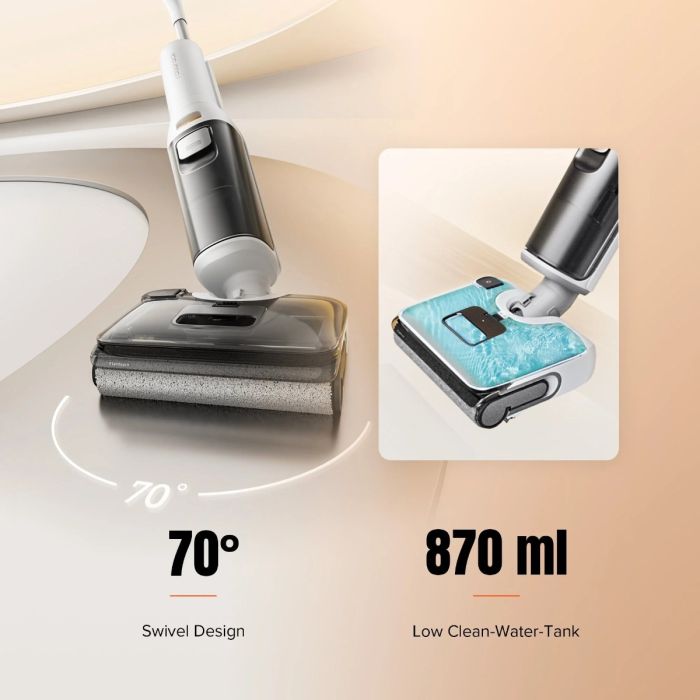Roborock Wet and Dry Vacuum Cleaner F25RT CE White (WD5M7B012-00)