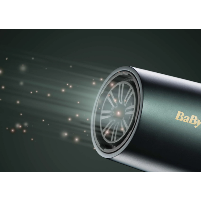 Babyliss D6555DE hair dryer green Air power PRO