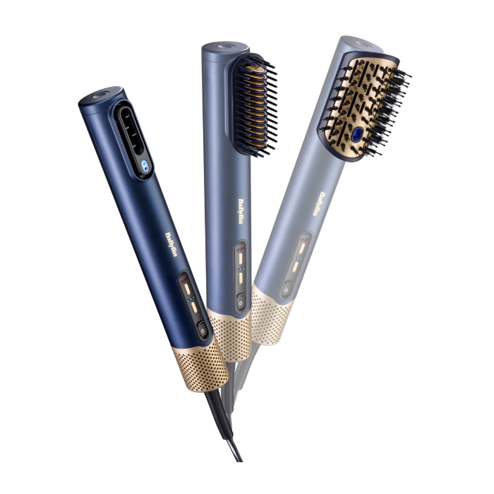 Babyliss AS6550E hairdyer/straightener air blue wand