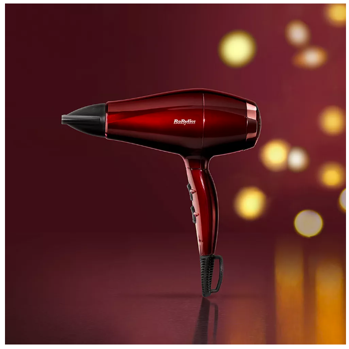 Babyliss 5912PE hair dryer Inspired Rouge Bordeau