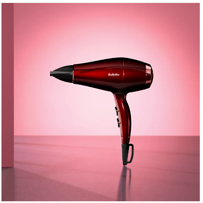 Babyliss 5912PE hair dryer Inspired Rouge Bordeau