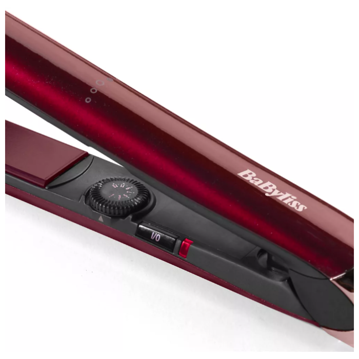 Babyliss ST212PE hair straightener Rouge Bordeau