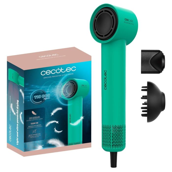 Cecotec A01_EU01_100837 Ionicare green hair dryer 1500W