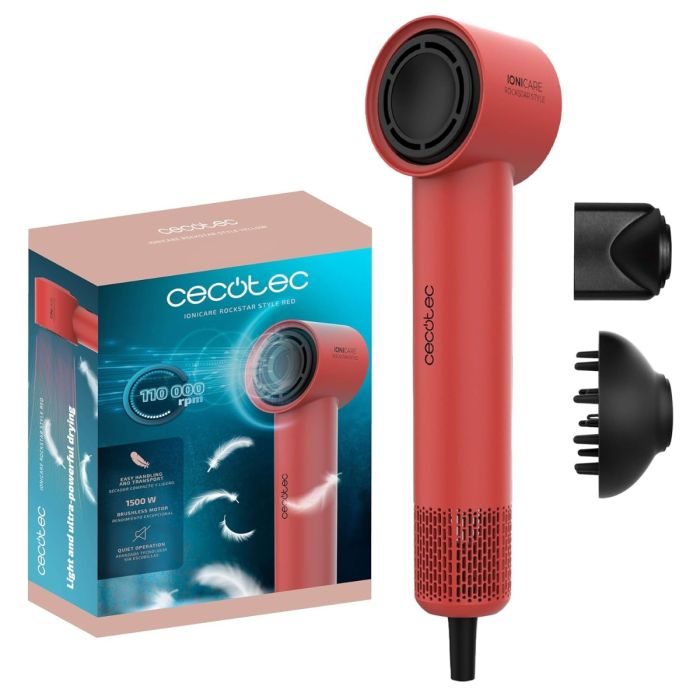 Cecotec A01_EU01_100839 Ionicare red hair dryer 1500W