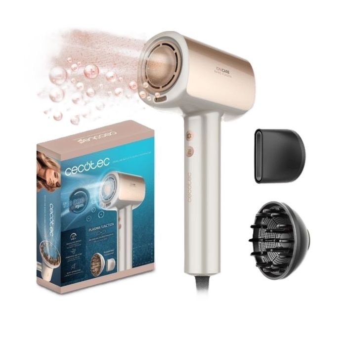 Cecotec A01_EU01_101438 IoniCare Nano Plasma Champagne hair dryer 1600W