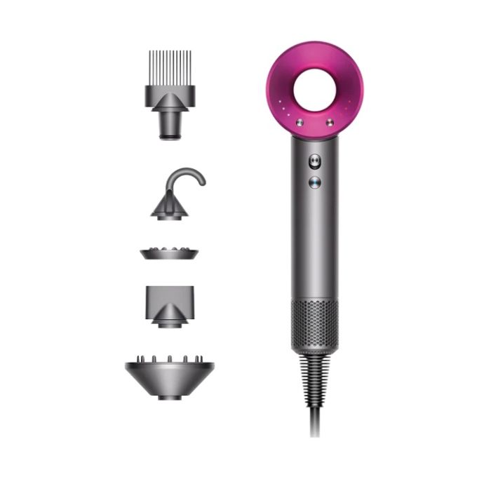 Dyson Supersonic HD07 hair dryer Iron Fuchsia