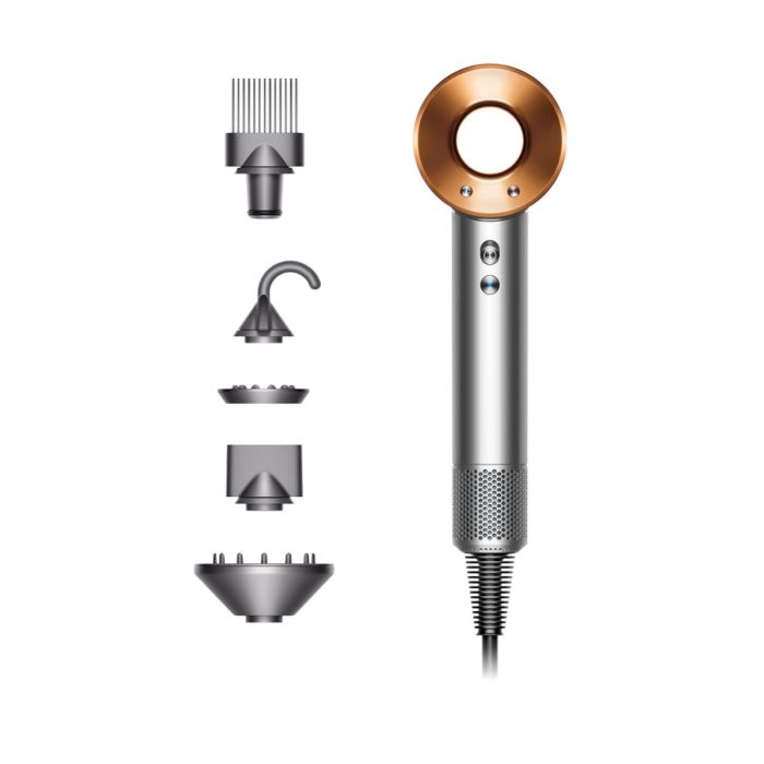 Dyson Supersonic HD07 hair dryer Bright Nickel/Bright Copper
