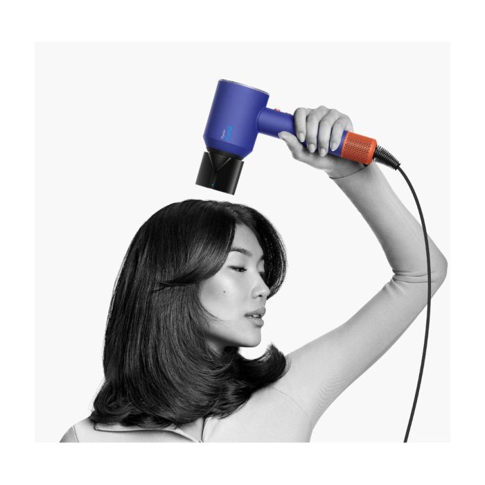 Dyson Supersonic HD16 hair dryer Vinca blue/Topaz Orange
