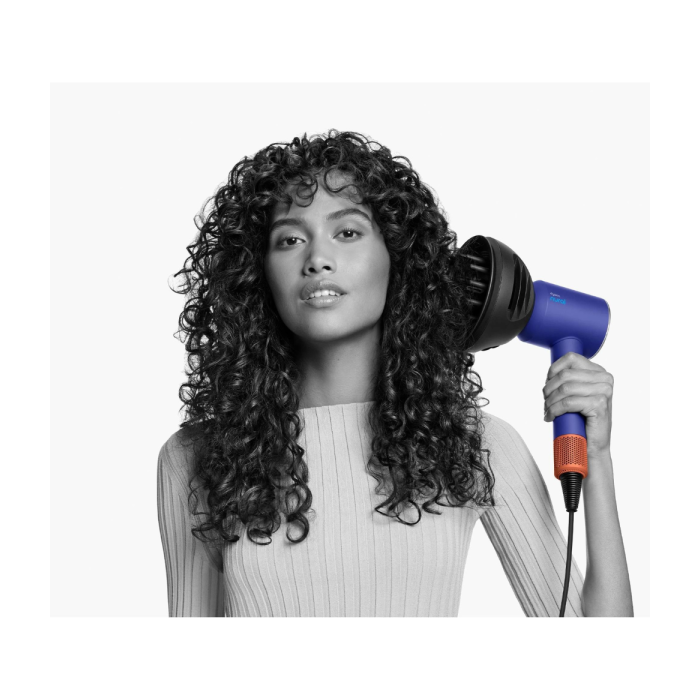 Dyson Supersonic HD16 hair dryer Vinca blue/Topaz Orange - outlet