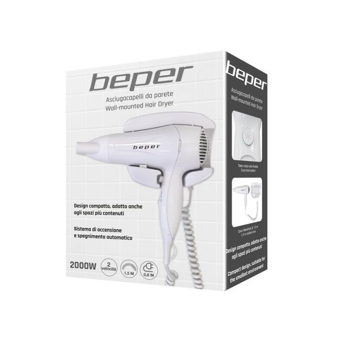 Beper 40.490 Wall mounted Hair Dryer