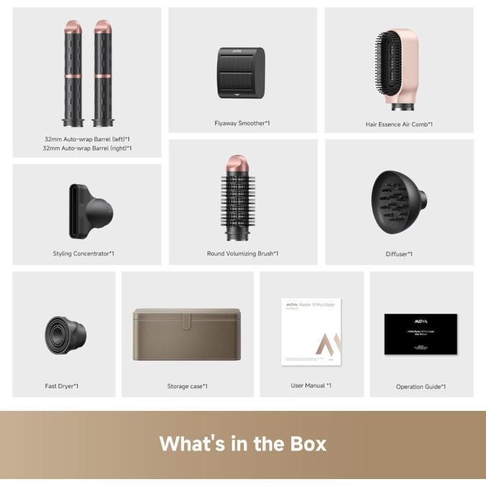 Mova Master 10 multi-styler Sakura pink (AMM A10)