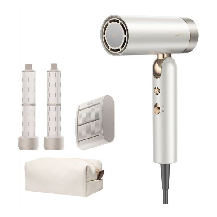 Mova Flip 10 hair dryer Pearl white (AMFL10)