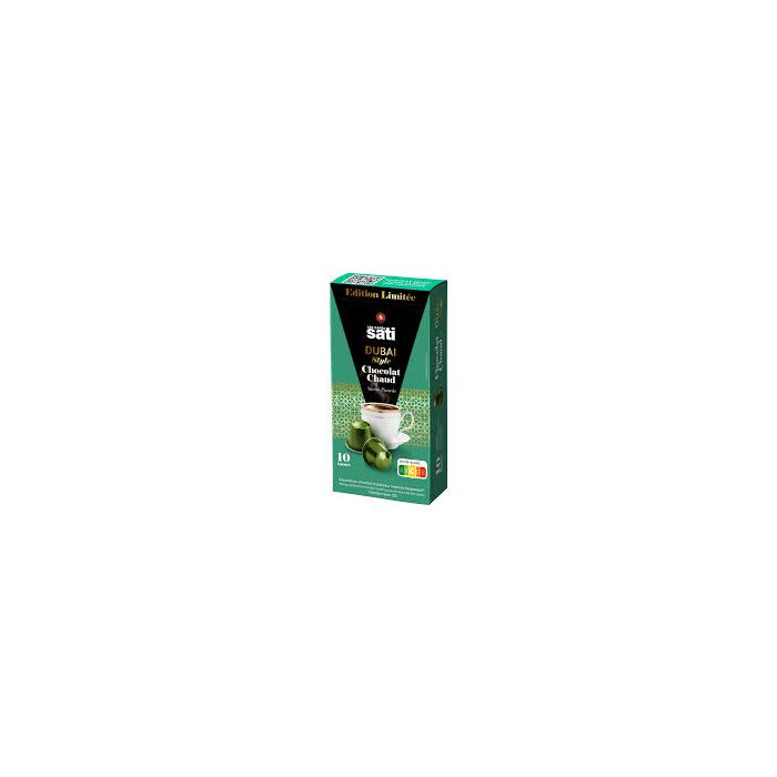 Sati Dubai Style Chocolate Nesresso capsulesx10