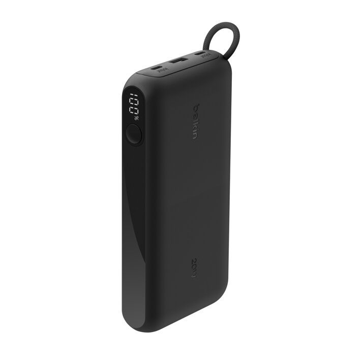 Belkin 20K PD20W Power Bank With Display, Black/BPB028HQBK