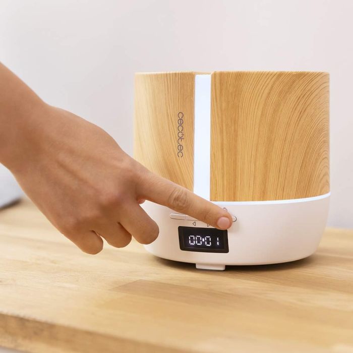 Cecotec 05647 PureAroma 550 Connected White Woody Humidifier