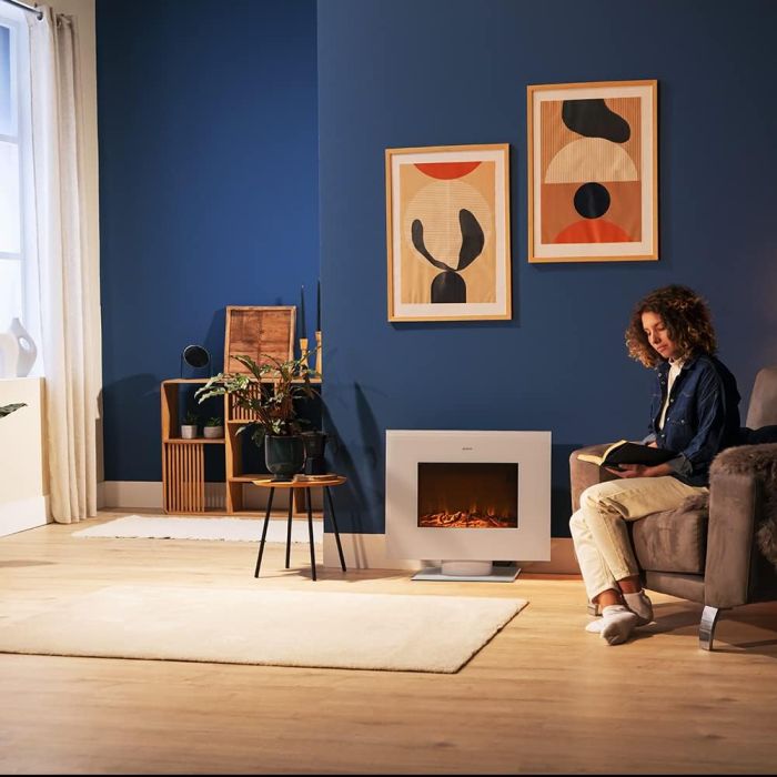 Cecotec 05832 ReadyWarm 2700 Design Flames White