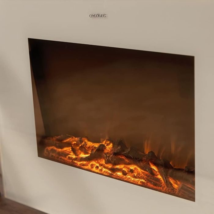 Cecotec 05832 ReadyWarm 2700 Design Flames White