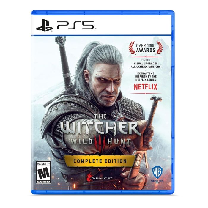 PS5 THE WITCHER 3 WILD HUNT COMPLETE EDITION