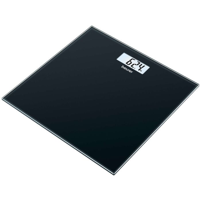 Beurer GS10 glass bathroom scale black