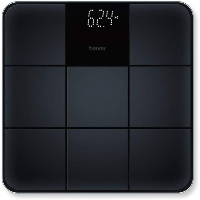 Beurer GS235 glass bathroom scale black