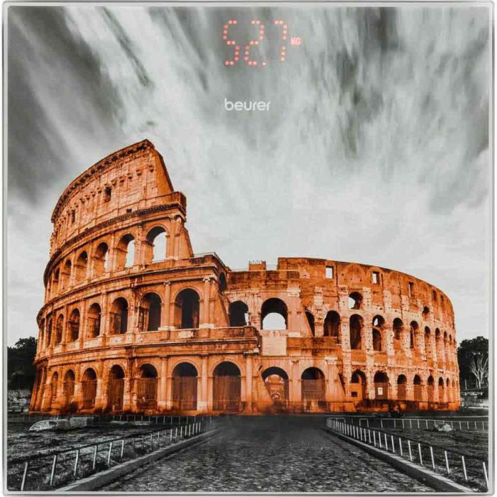 Beurer GS215 glass bathroom scale Rome