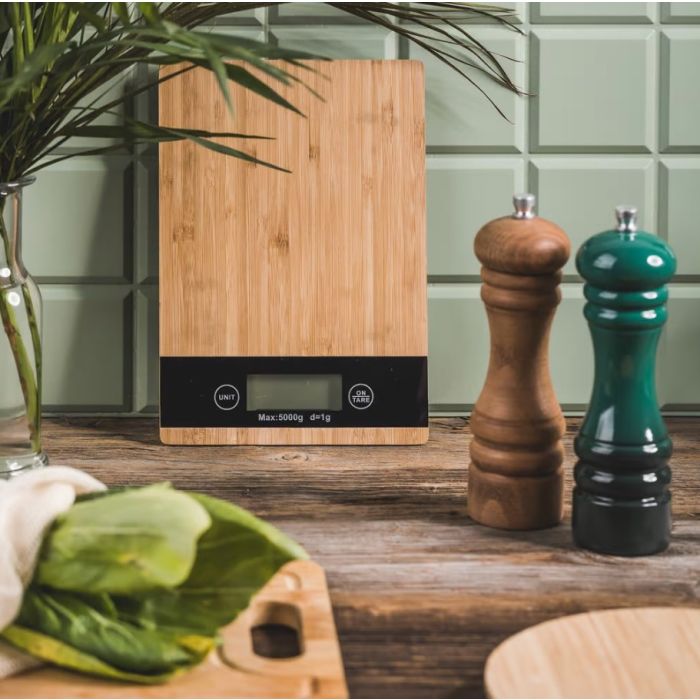 Ambition 80120 ELECTRONIC BAMBOO KITCHEN SCALE