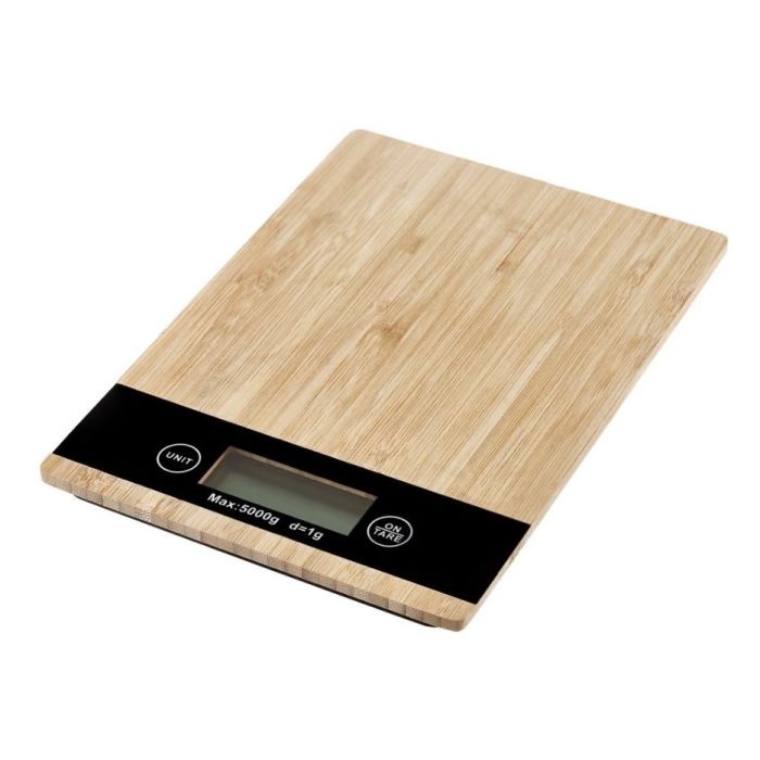 Ambition 80120 ELECTRONIC BAMBOO KITCHEN SCALE